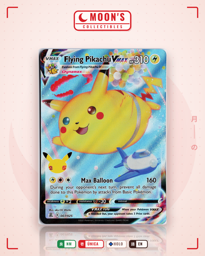 Flying Pikachu VMAX · Celebrations #7 · NM