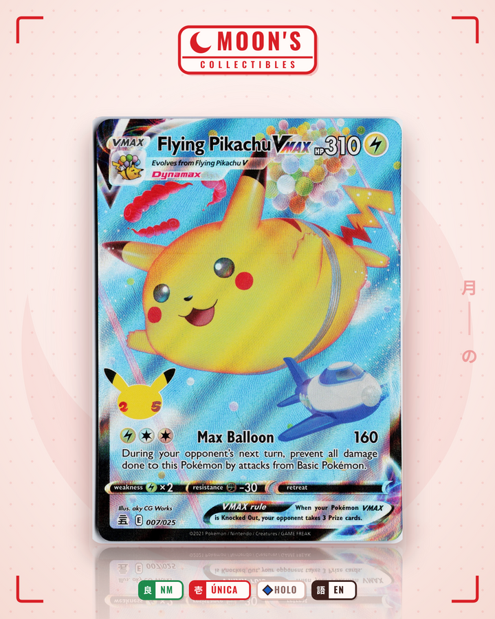 Flying Pikachu VMAX · Celebrations #7 · NM