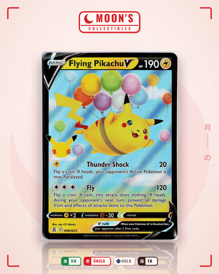 Flying Pikachu V · Celebrations #6 · NM