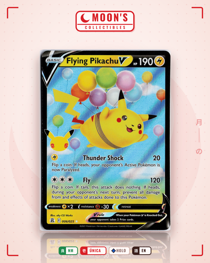 Flying Pikachu V · Celebrations #6 · NM