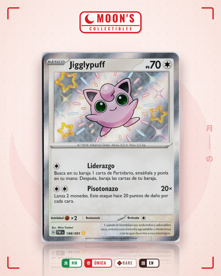 Jigglypuff · Paldean Fates #198/091 · NM