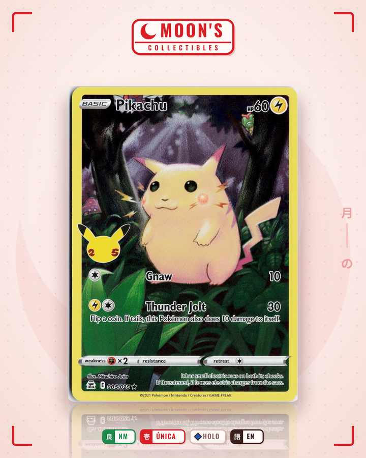 Pikachu · Celebrations #5 · NM