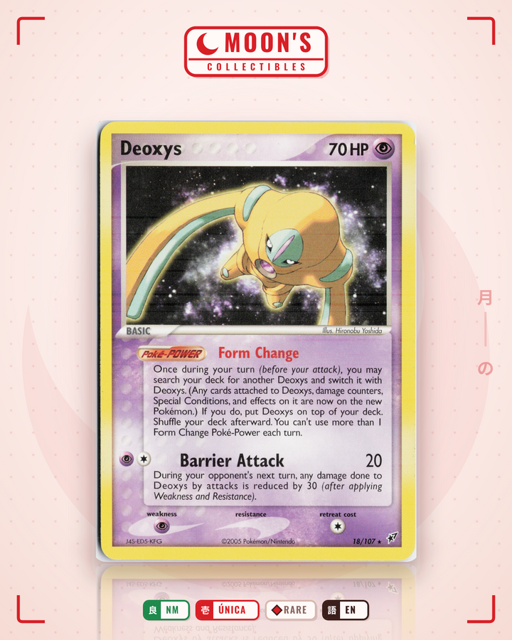 Deoxys · Deoxys #18/107 · NM