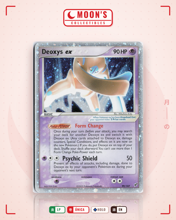 Deoxys ex · Deoxys #99/107 · LP