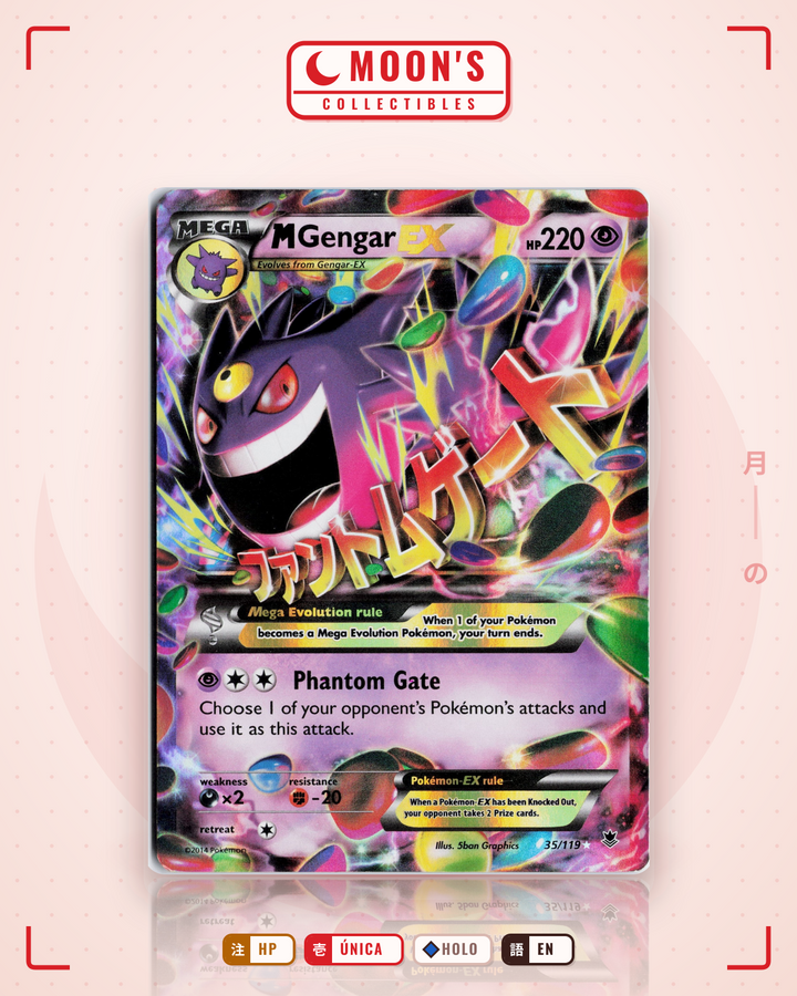 M Gengar-EX · Phantom Forces #35/119 · HP