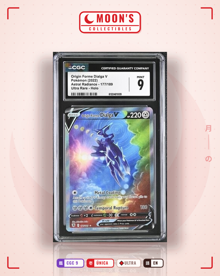 Origin Forme Dialga V · Astral Radiance #177/189 · CGC 9
