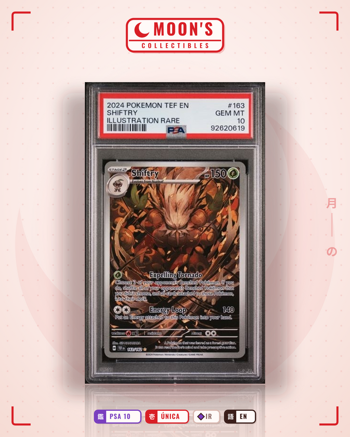 Shiftry · Temporal Forces #163/162 · PSA 10