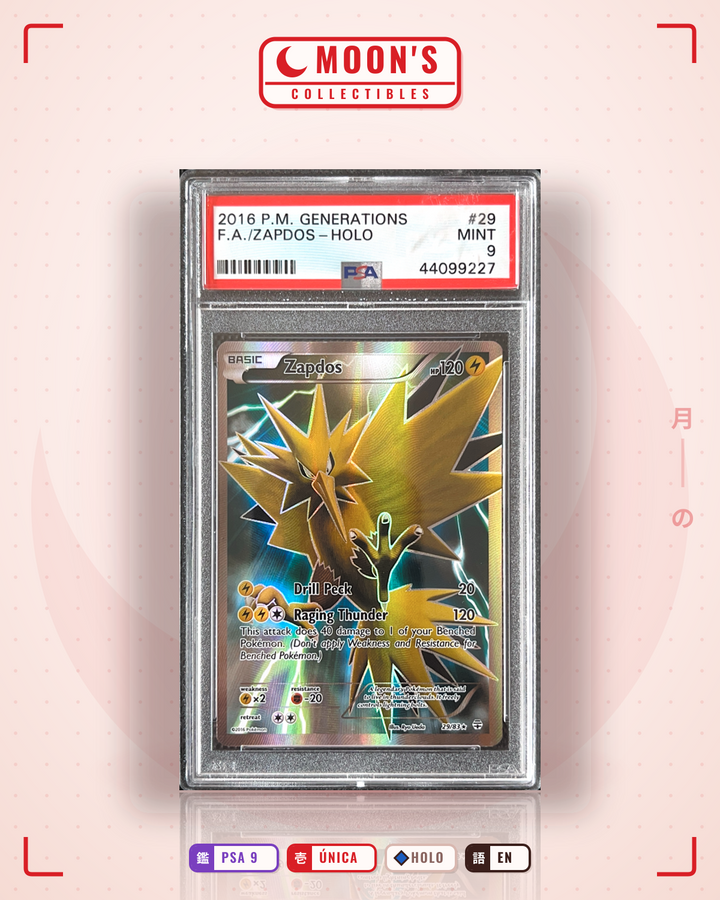 Zapdos · Generations #29/83 · PSA 9