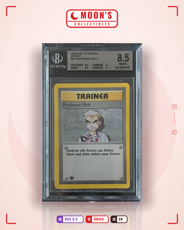 Professor Oak Aleman · Base #88/102 · BGS 8.5