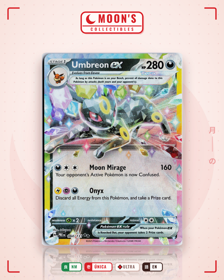 Umbreon ex · Prismatic Evolutions #060/131 · NM