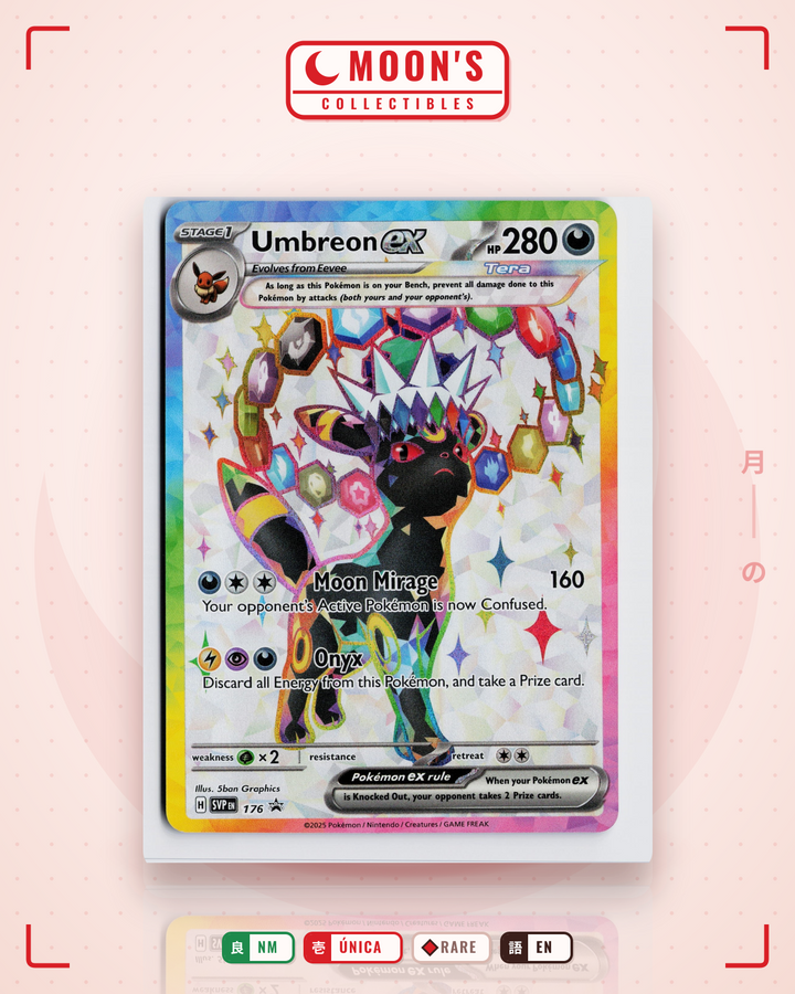 Umbreon ex · Scarlet & Violet Black Star Promos #176 · NM