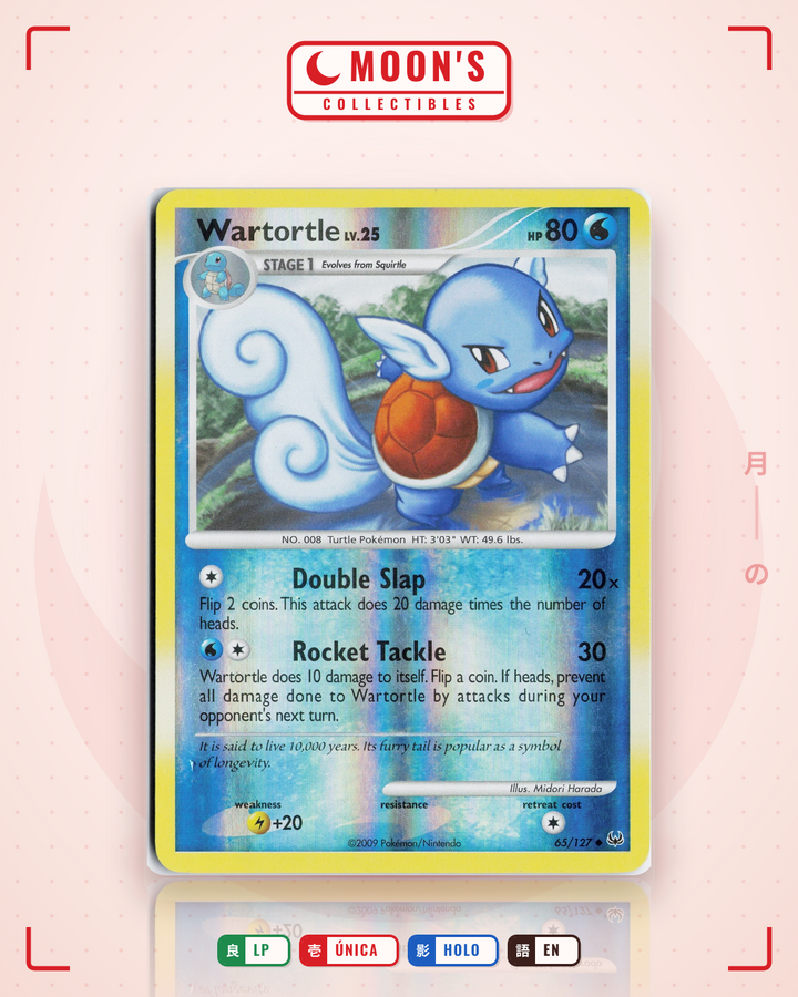 Wartortle · Platinum #65/127 · LP