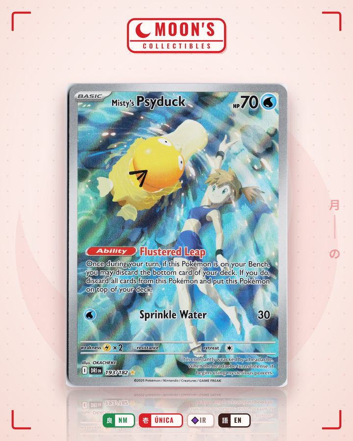 Misty's Psyduck · Destined Rivals #193/182 · NM