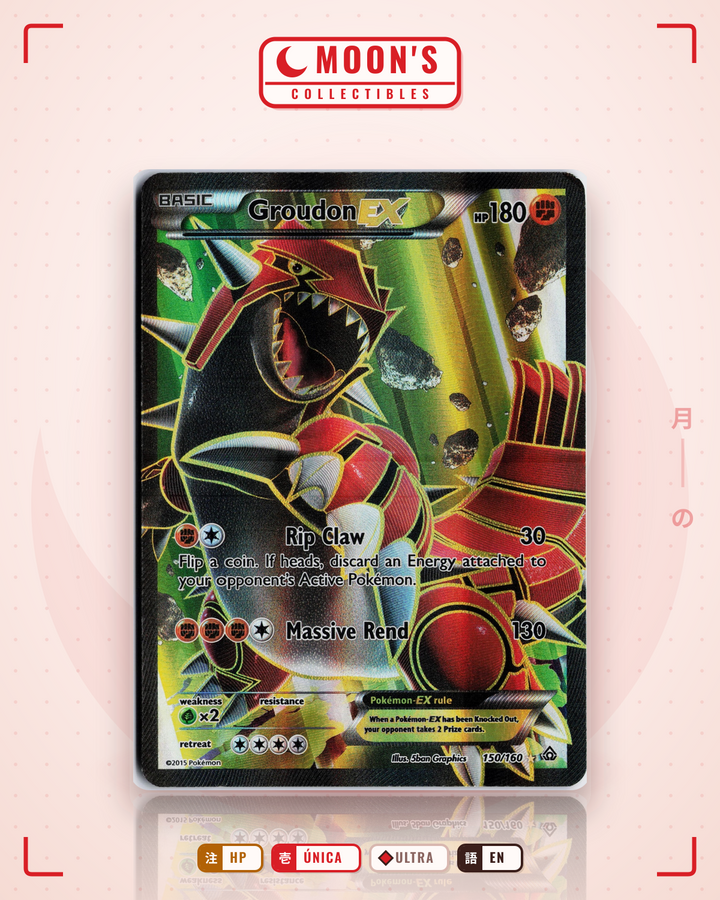 Groudon-EX · Primal Clash #150/160 · HP