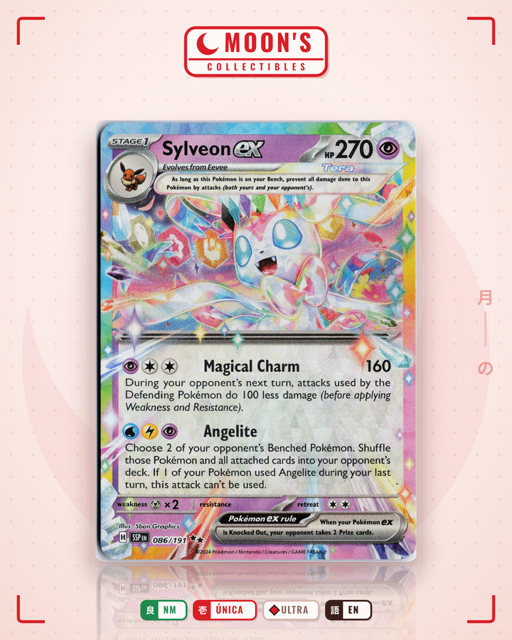 Sylveon ex · Surging Sparks #086/191 · NM