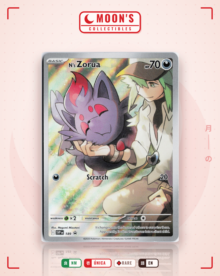 N's Zorua · Scarlet & Violet Black Star Promos #189 · NM
