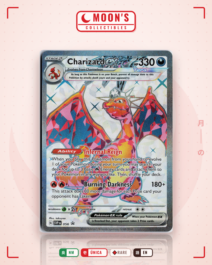 Charizard ex · Scarlet & Violet Black Star Promos #056 · NM