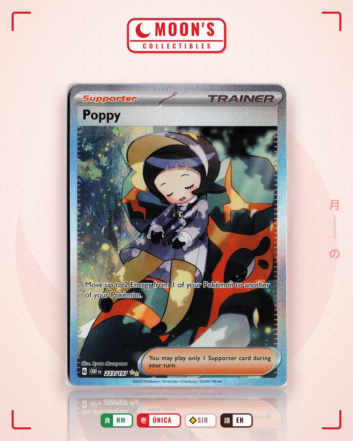 Poppy · Obsidian Flames #227/197 · NM