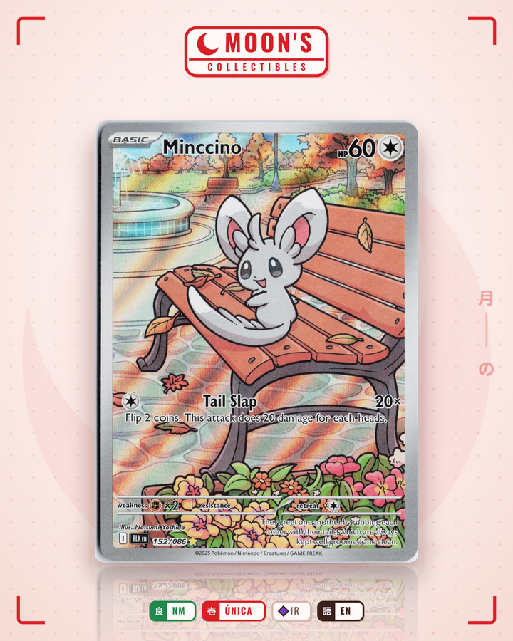 Minccino · Black Bolt #152/086 · NM