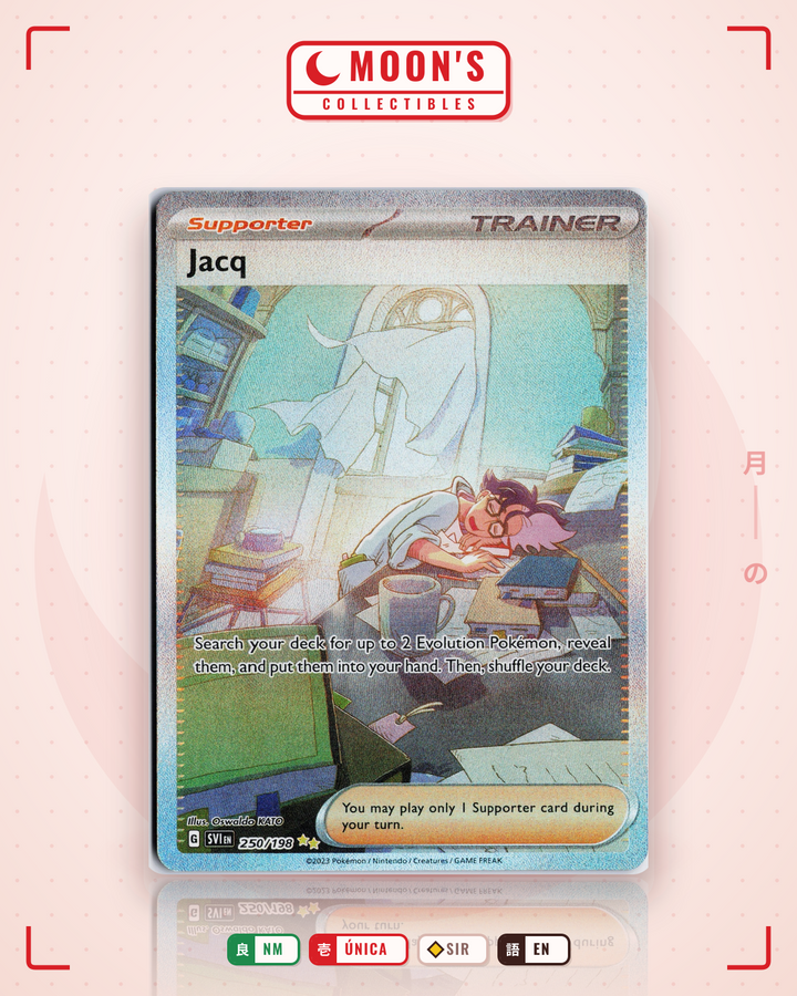 Jacq · Scarlet & Violet #250/198 · NM