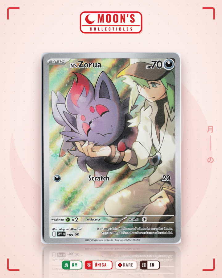 N's Zorua · Scarlet & Violet Black Star Promos #189 · NM