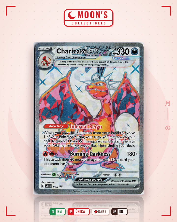 Charizard ex · Scarlet & Violet Black Star Promos #056 · NM