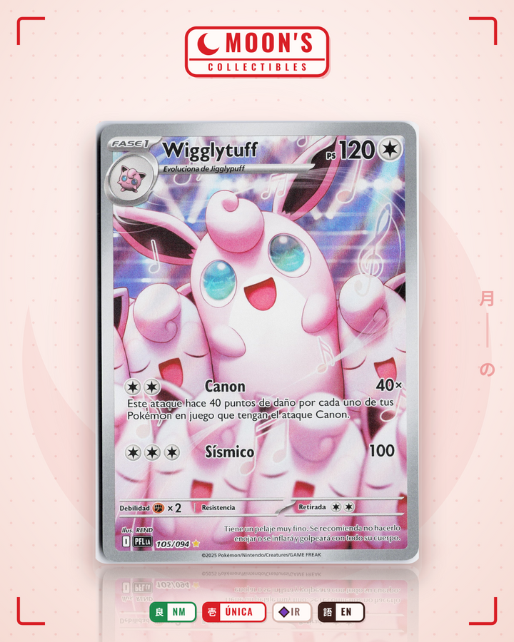 Wigglytuff · Phantasmal Flames #105/094 · NM