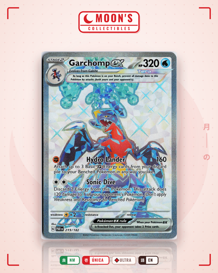 Garchomp ex · Paradox Rift #219/182 · NM