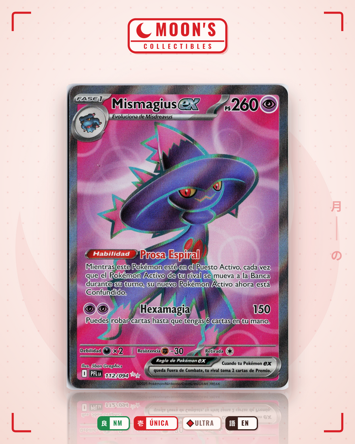 Mismagius ex · Phantasmal Flames #112/094 · NM