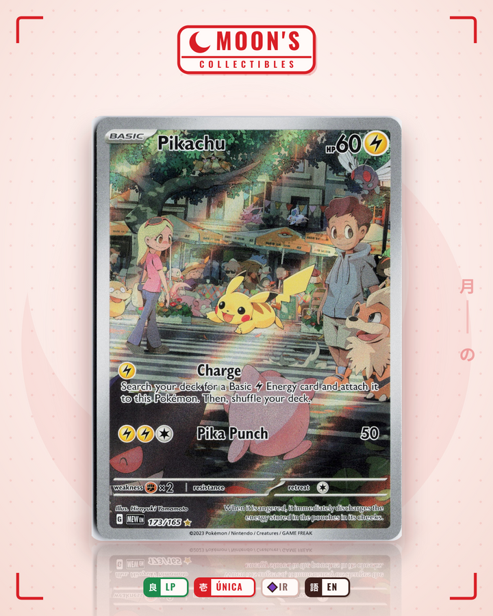 Pikachu · 151 #173/165 · LP