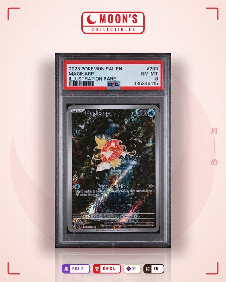 Magikarp · Paldea Evolved #203/193 · PSA 8