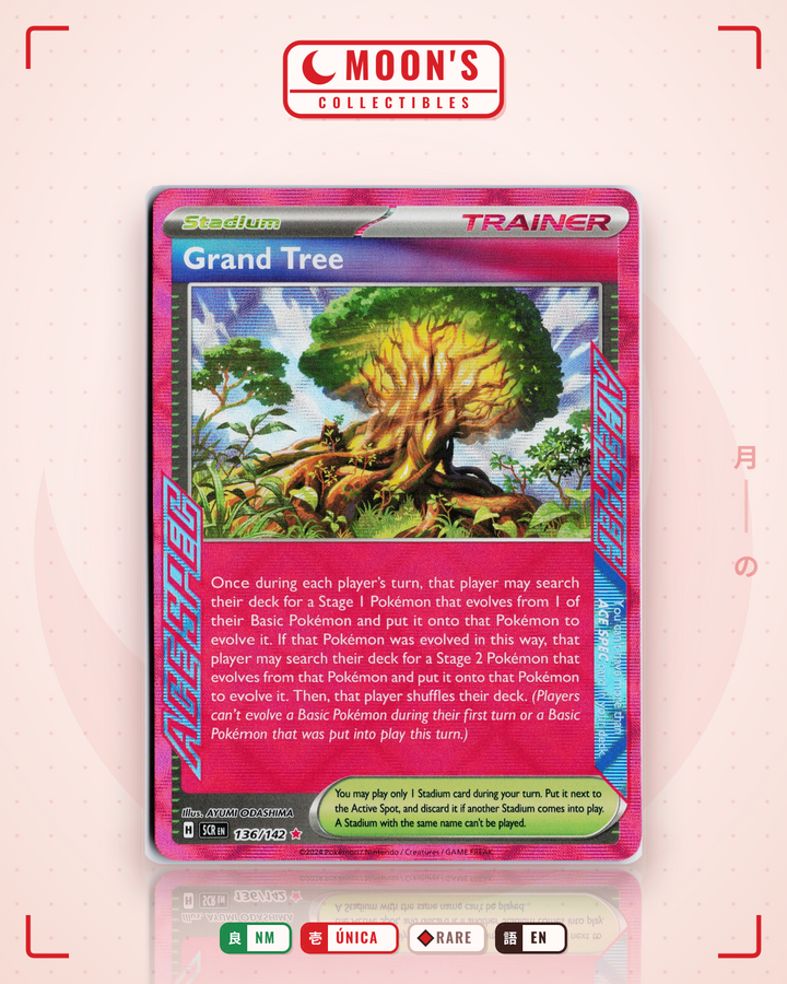 Grand Tree · Stellar Crown #136/142 · NM