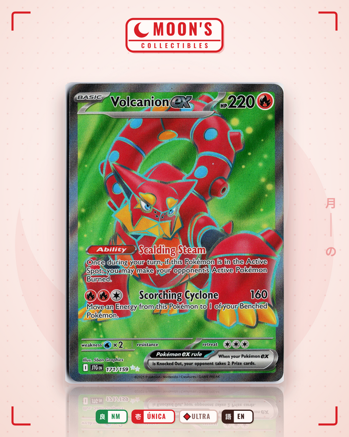 Volcanion ex · Journey Together #171/159 · NM