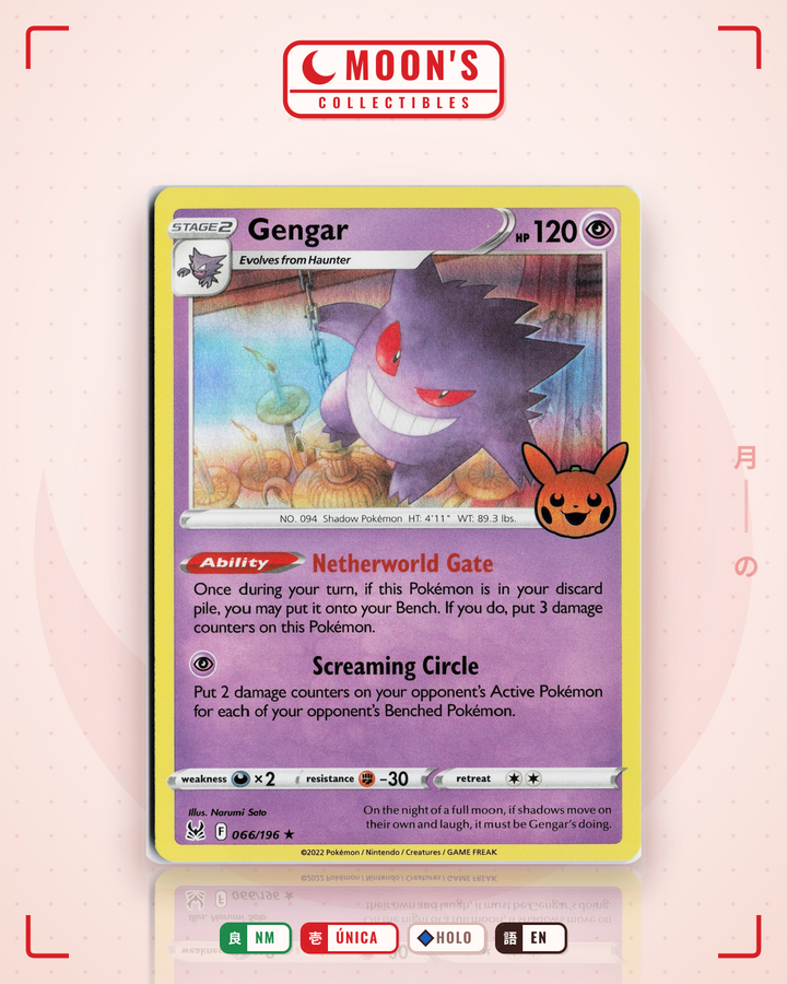 Gengar · Lost Origin #066/196 · NM