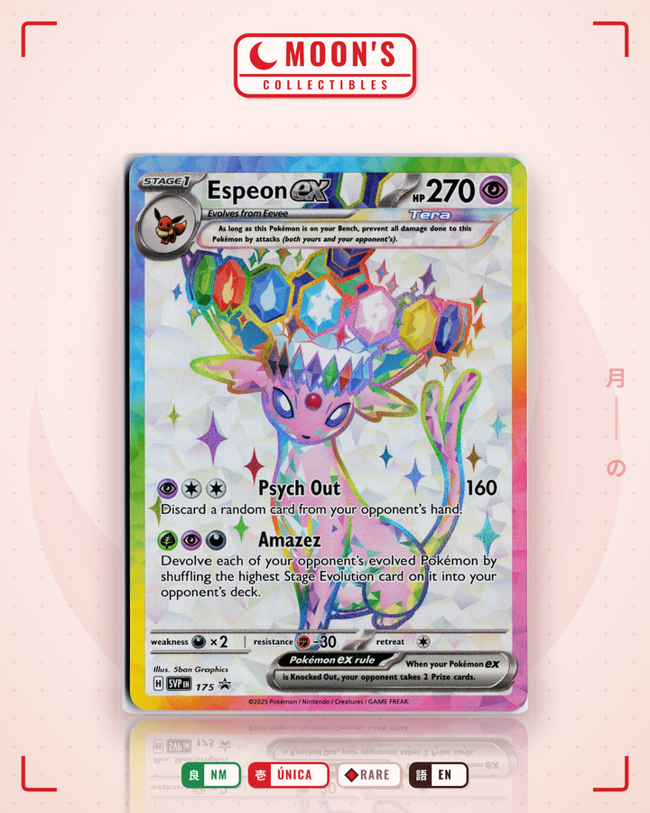 Espeon ex · Scarlet & Violet Black Star Promos #175 · NM