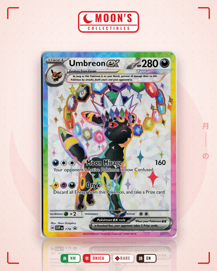 Umbreon ex · Scarlet & Violet Black Star Promos #176 · NM