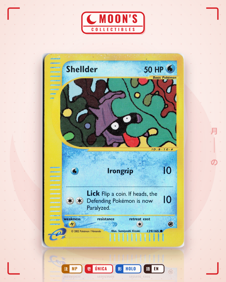 Shellder · Expedition Base Set #129/165 · MP
