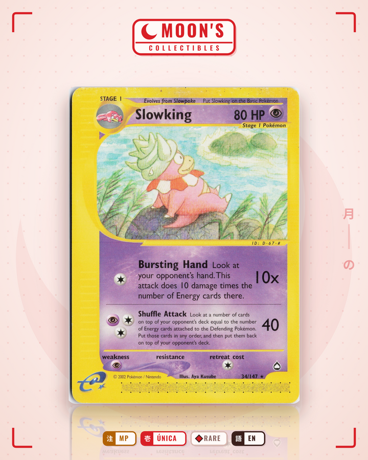 Slowking · Aquapolis #34/147 · MP