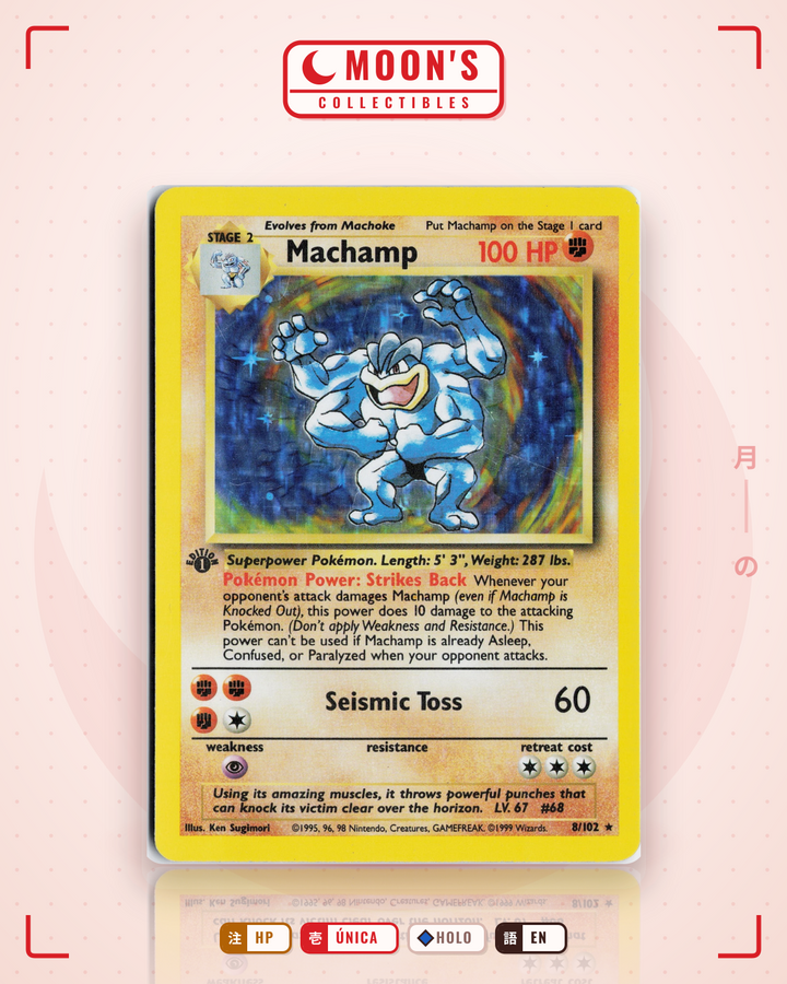 Machamp · Base #8/102 · HP