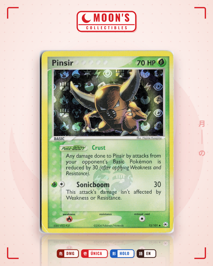Pinsir · Hidden Legends #13/101 · DMG