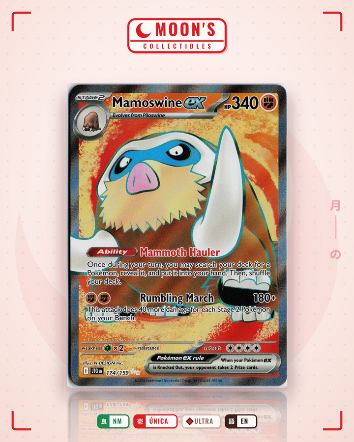 Mamoswine ex · Journey Together #174/159 · NM