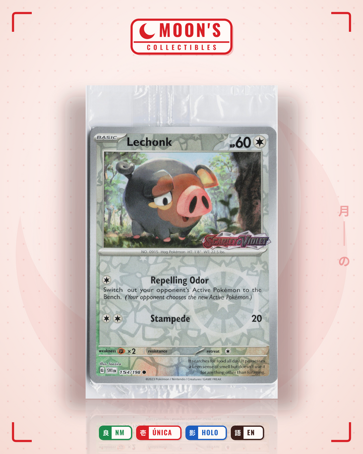 Lechonk · Scarlet & Violet #154/198 · NM