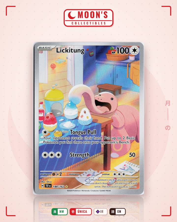 Lickitung · Temporal Forces #180/162 · NM