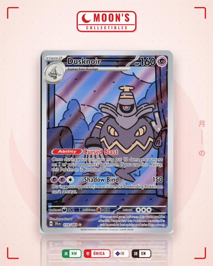 Dusknoir · Shrouded Fable #070/064 · NM
