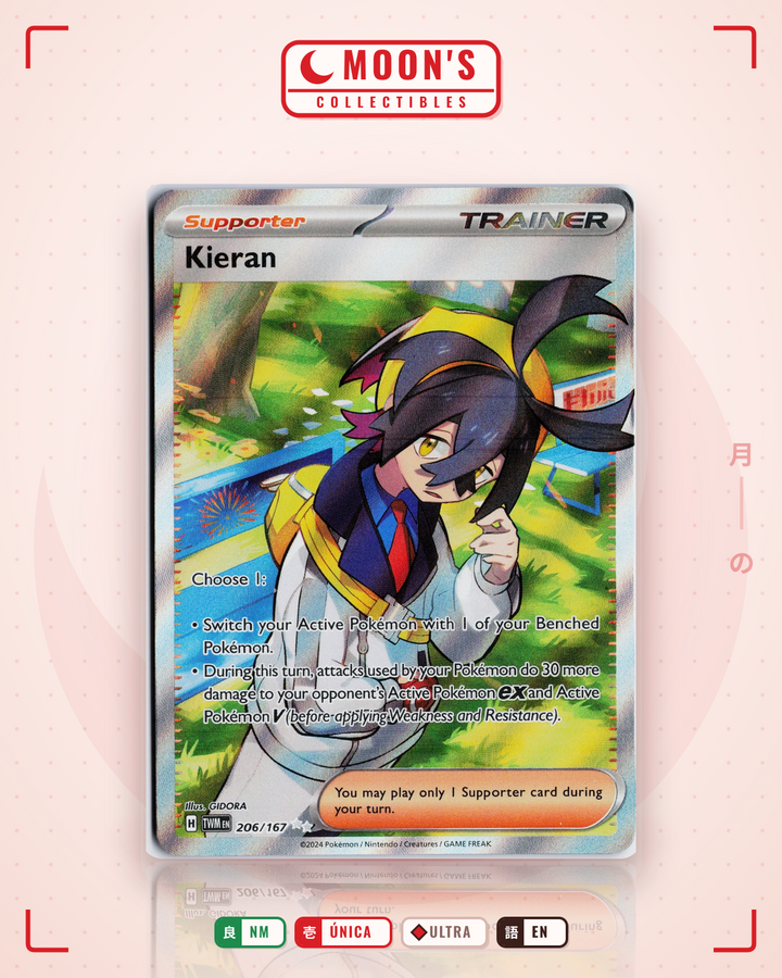 Kieran · Twilight Masquerade #206/167 · NM