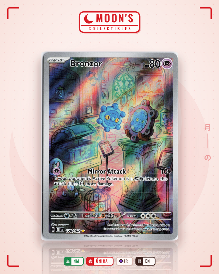 Bronzor · Temporal Forces #170/162 · NM