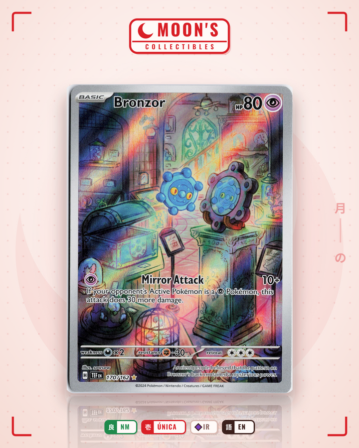 Bronzor · Temporal Forces #170/162 · NM