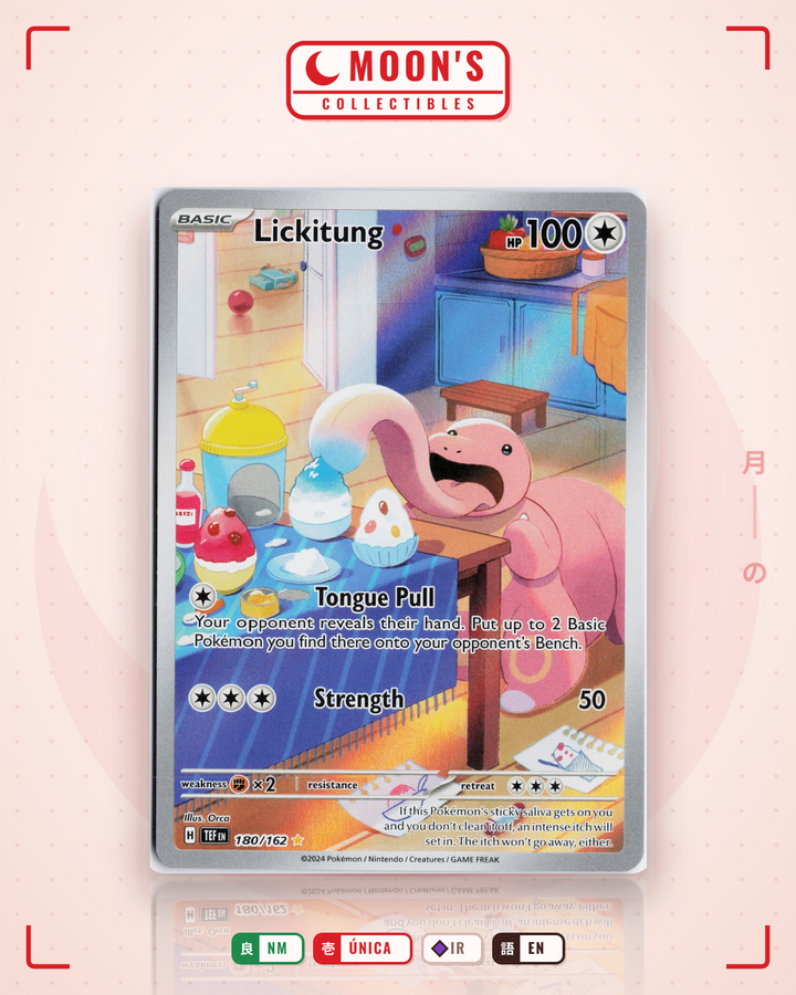 Lickitung · Temporal Forces #180/162 · NM