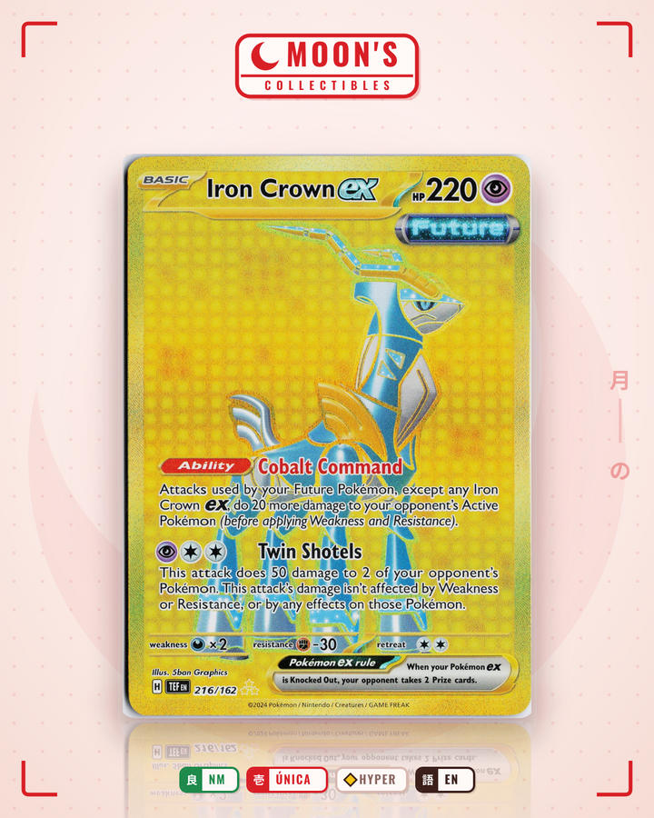 Iron Crown ex · Temporal Forces #216/162 · NM