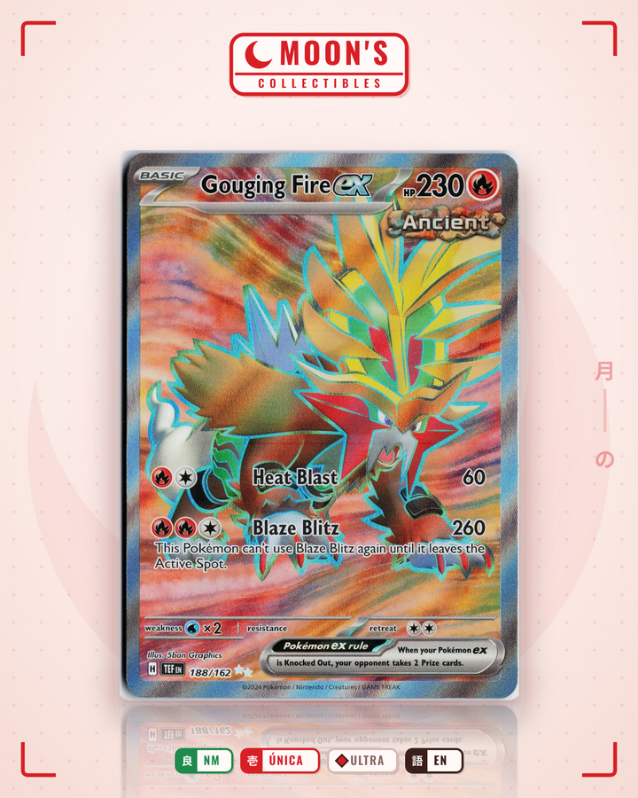 Gouging Fire ex · Temporal Forces #188/162 · NM
